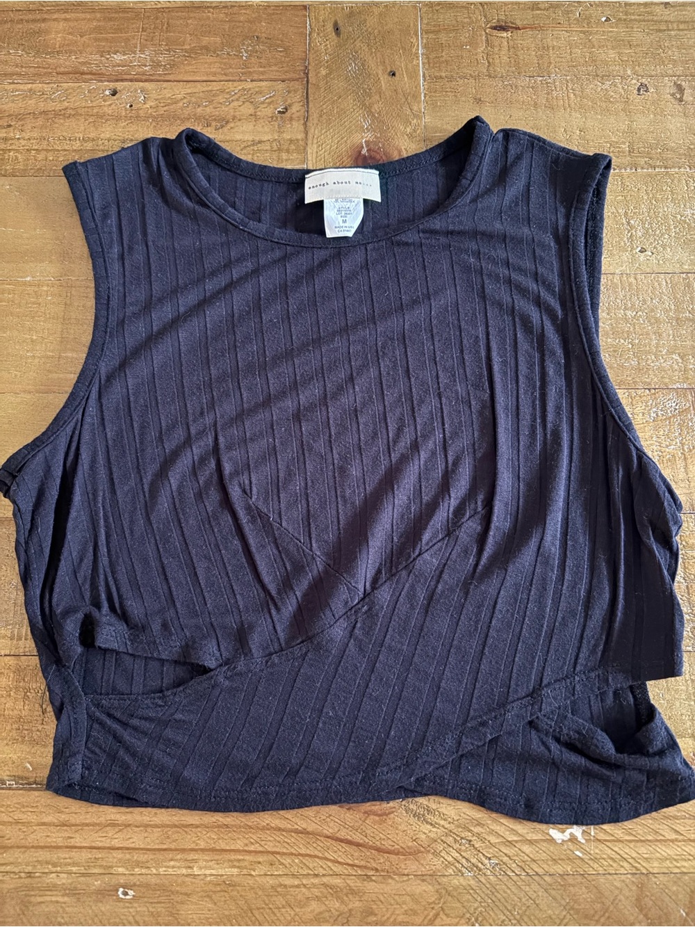 Black Crop Top